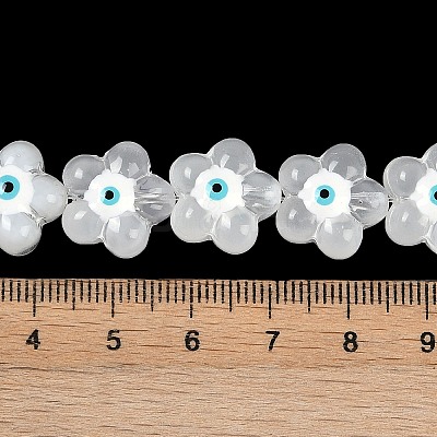 Transparent Glass Beads Strands GLAA-K070-01G-1