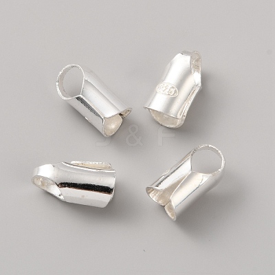 Sterling Silver Cord Ends LS-STER-WH0015-22C-S-1