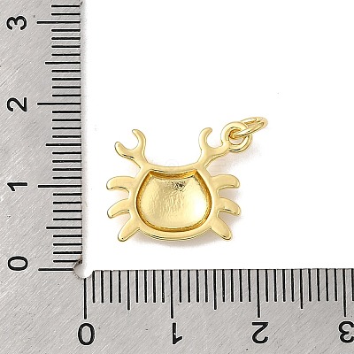 Brass Pendants KK-I364-06G-01-1