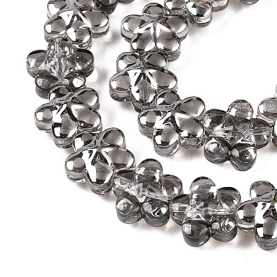 Electroplate Glass Beads Strands EGLA-T028-02I-1