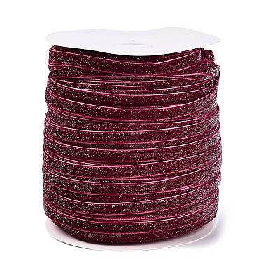 Glitter Sparkle Single Face Velvet Ribbon SRIB-Q023-01A-02-1