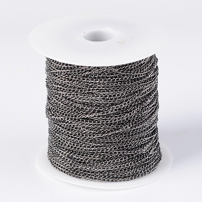Iron Twisted Chains Curb Chains CHS001Y-B-1