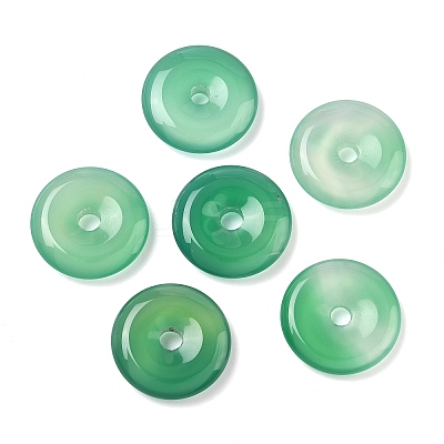 Natural Agate Pendants G-L646-09E-01-1