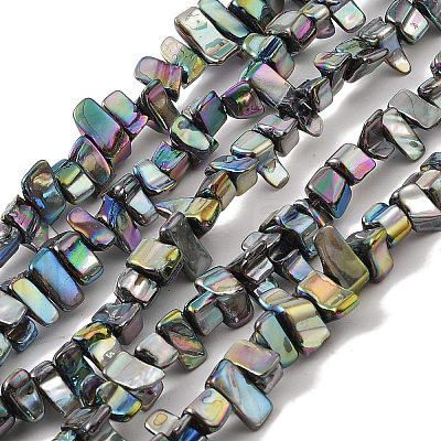 Natural Freshwater Shell Beads Strands BSHE-H018-07E-1