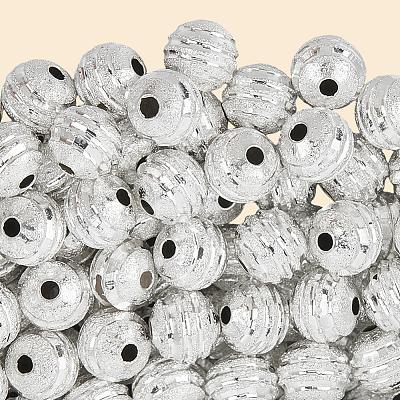 150Pcs Rack Plating Brass Beads KK-LT0001-01-1
