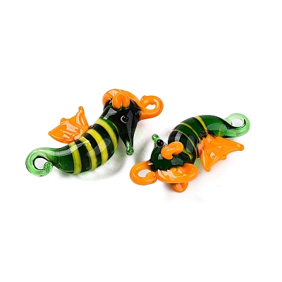 Handmade Lampwork Pendants LAMP-A004-02I-1