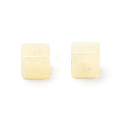 Transparent Acrylic Beads OACR-H044-04A-01-1