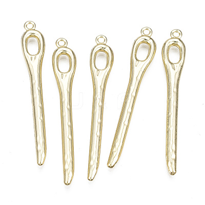 Rack Plating Alloy Pendants PALLOY-T077-59B-LG-RS-1