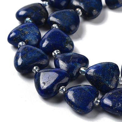 Natural Lapis Lazuli Beads Strands X-G-E614-A05-01-1