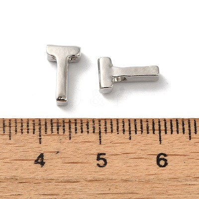 Platinum Plated Alloy Beads PALLOY-CJC0001-64P-T-1