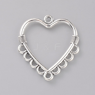 Tibetan Style Zinc Alloy Chandelier Component Links PALLOY-E564-30AS-1