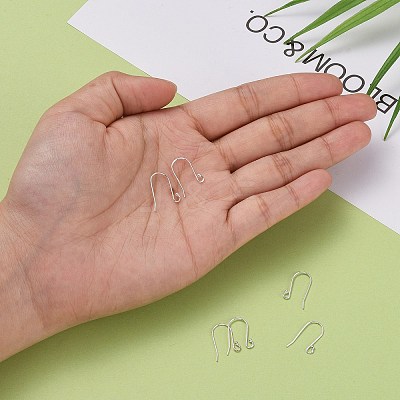 925 Sterling Silver Earring Hooks STER-G011-08-1