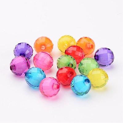Transparent Acrylic Beads TACR-S086-12mm-M-1