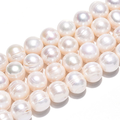 Natural Cultured Freshwater Pearl Beads Strands PEAR-N016-11A-1