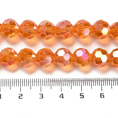 Transparent Glass Beads EGLA-A035-T10mm-B05-1