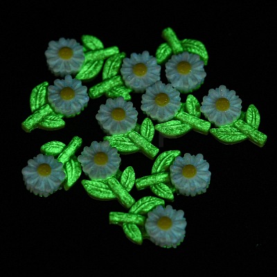 Luminous Opaque Epoxy Resin Decoden Cabochons CRES-M032-02E-1