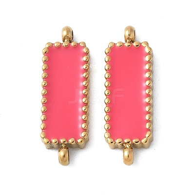 304 Stainless Steel Enamel Connector Charms STAS-G353-04G-05-1