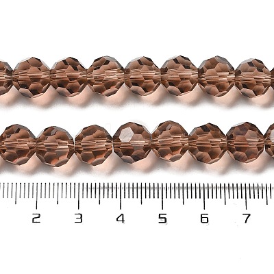 Transparent Glass Beads EGLA-A035-T10mm-D13-1