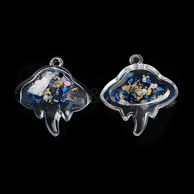 Luminous Transparent Acrylic Pendants TACR-F006-01-1