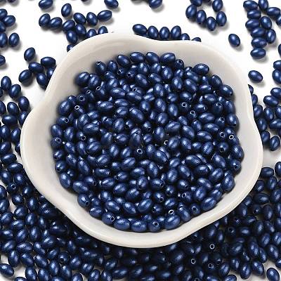 Baking Paint Glass Seed Beads SEED-C004-04N-1