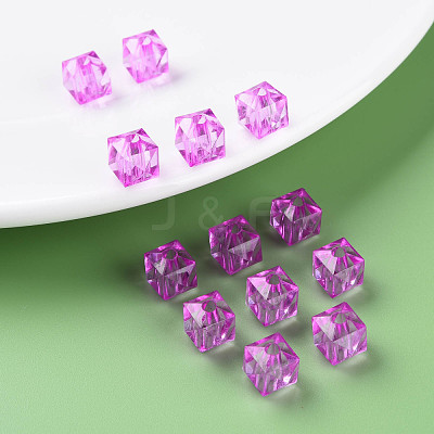 Transparent Acrylic Beads MACR-S373-51B-B06-1