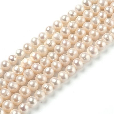 Natural Cultured Freshwater Pearl Beads Strands PEAR-L033-20-1