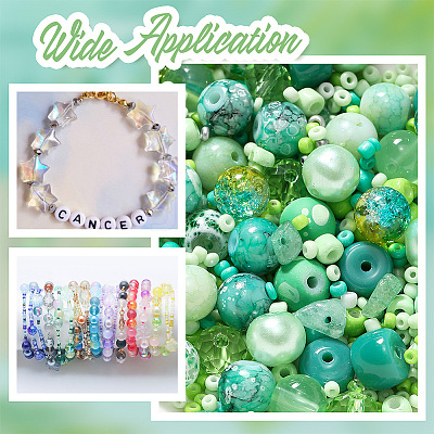 DIY Beads Jewelry Making Finding Kit DIY-AR0003-44A-1