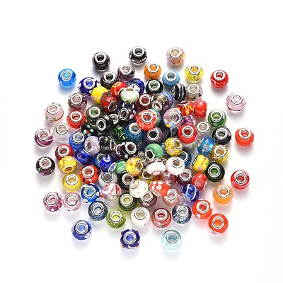 Handmade Lampwork European Beads LPDL-N001-M-1