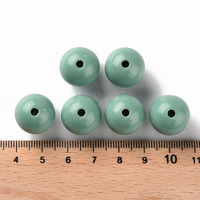 Opaque Acrylic Beads MACR-S370-C16mm-26-1