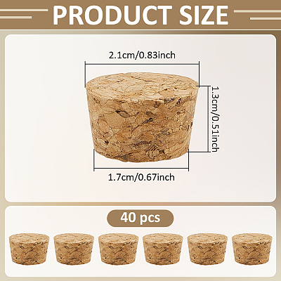 Cork Bottle Stoppers FIND-WH0139-801-1