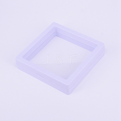 Polyethylene(PE) 3D Floating Frame Display Holder ODIS-WH0006-03B-02-1