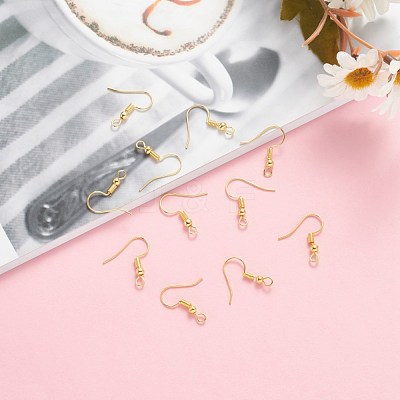 Iron Earring Hooks X-E135-NFG-1