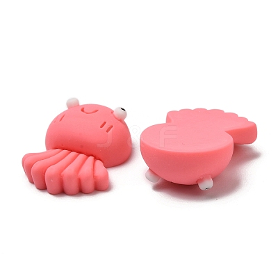 Opaque Resin Decoden Cabochons LS-CRES-D001-04-1
