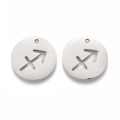 Tarnish Resistant 201 Stainless Steel Pendants LS-STAS-Z001-B-12P-1
