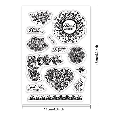 PVC Plastic Stamps DIY-WH0167-56K-1