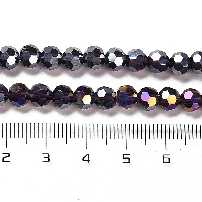 Transparent Glass Beads EGLA-A035-T6mm-B15-1