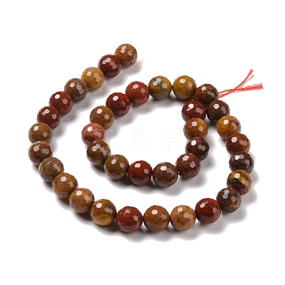 Natural Carnelian Beads Strands G-E571-10C-1