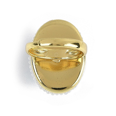 Brass Adjustable Rings RJEW-P128-04G-B-1