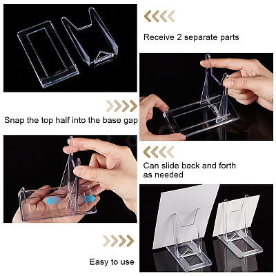 Plastic Mobile Phone Holders DJEW-WH0015-121-1