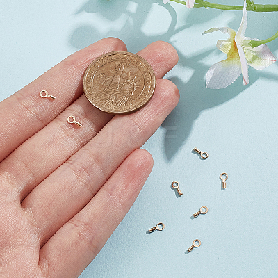 10Pcs Brass Cord Ends KK-BC0012-47-1