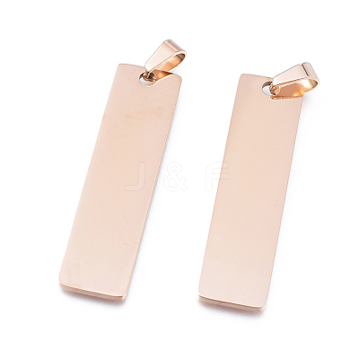 Ion Plating(IP) 304 Stainless Steel Pendants STAS-F241-01B-RG-1