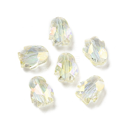 Electroplate Glass Beads EGLA-A041-01-FR02-1
