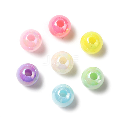 Opaque Acrylic Beads MACR-F074-07-1
