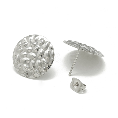 Non-Tarnish 304 Stainless Steel Stud Earring Findings X-STAS-Q225-02A-1