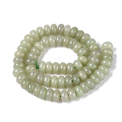 Natural White Jade Beads Strands G-Q613-01F-13-1