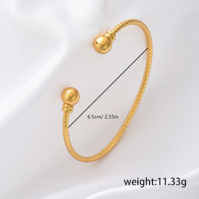 Elegant Stainless Steel Cuff Bangles QC8972-1-1