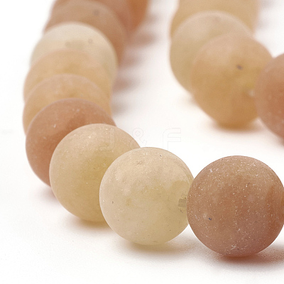 Natural Red Aventurine Beads Strands G-T106-265-1
