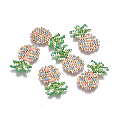 Handmade Japanese Seed Beads SEED-P003-44-1