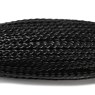3-Ply PU Leather Braided Cord OCOR-Q059-01B-1