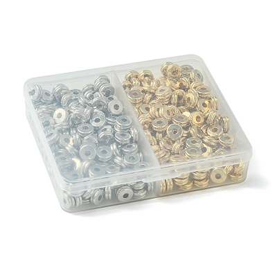 400Pcs 2 Colors CCB Plastic Beads CCB-FS0001-11-1